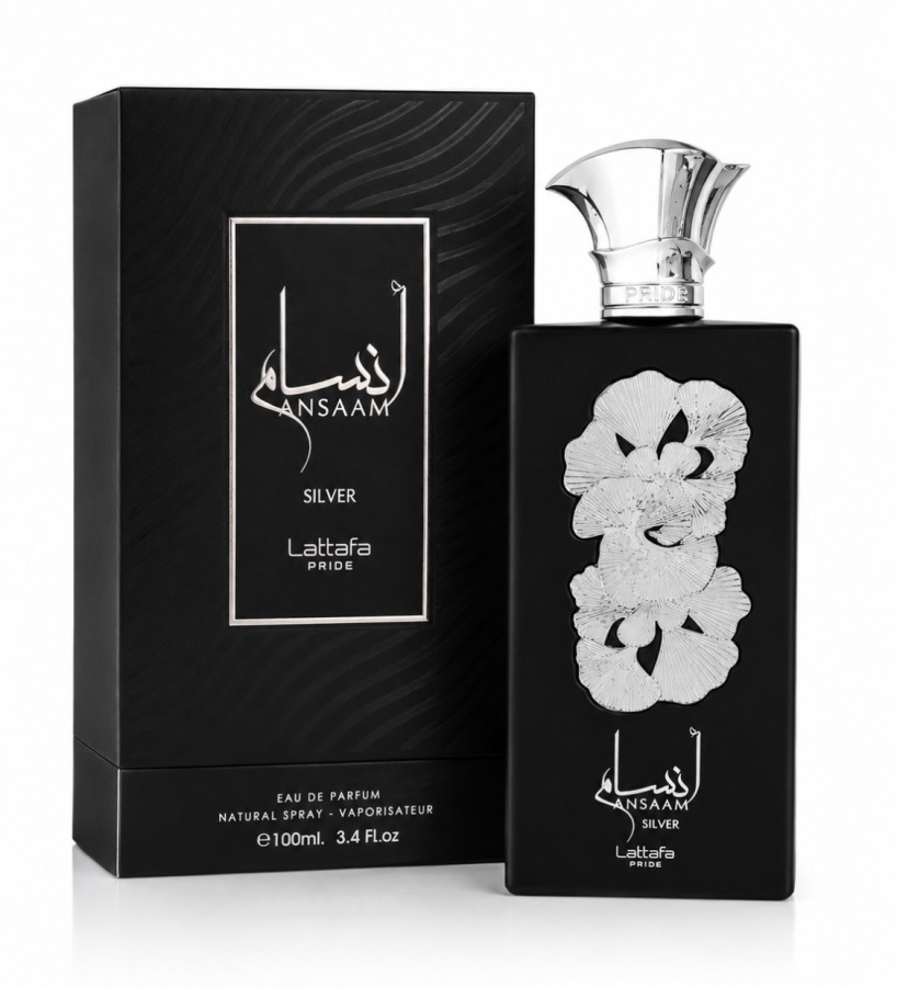 Lattafa Pride Ansaam Silver EDP 100 ml Lattafa Pride Ansaam Silver EDP 100 ml